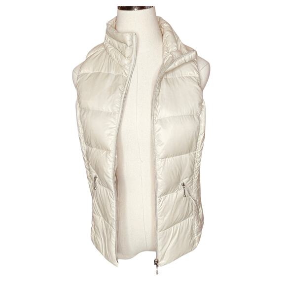 Coatology New York Women’s Small Vest Quilted Down Filled Packable Full Zip EUC - Picture 2 of 11